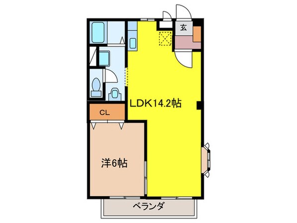 サンパレスＩの物件間取画像